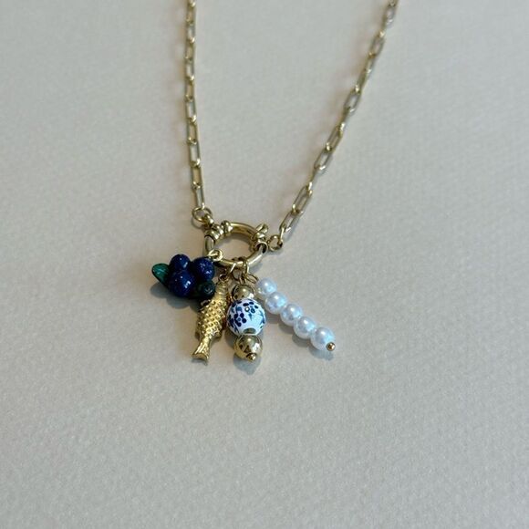 Boho charm Necklace #1528 - Picture 3 of 4